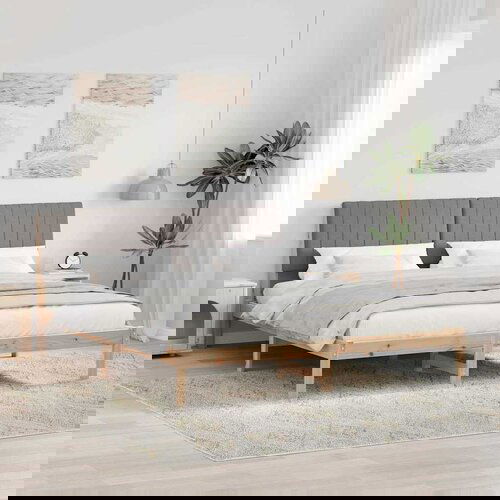 vidaXL Krevetna konstrukcija Smeđa 180 x 200 cm Čvrsto borovo drvo Cene