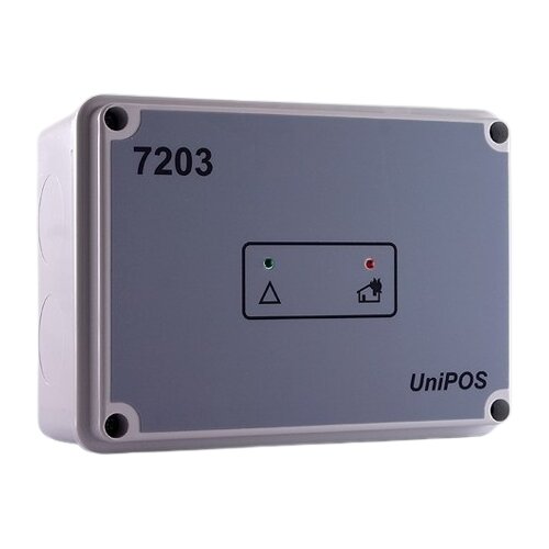 Unipos Adresibilni ulazno izlazni modul FD7203, Sivi Slike