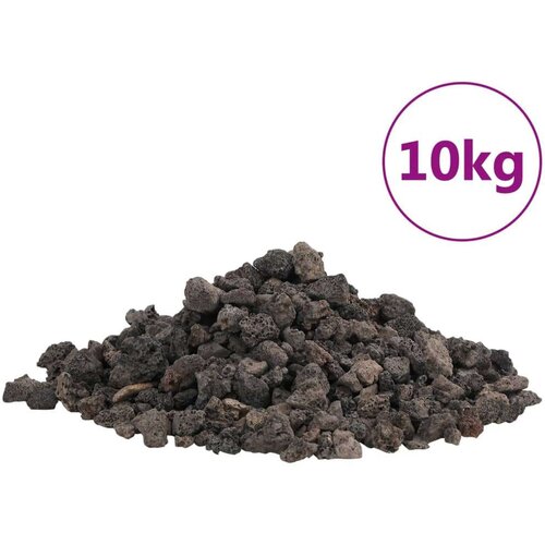  Vulkansko kamenje 10 kg crno 1-2 cm Slike