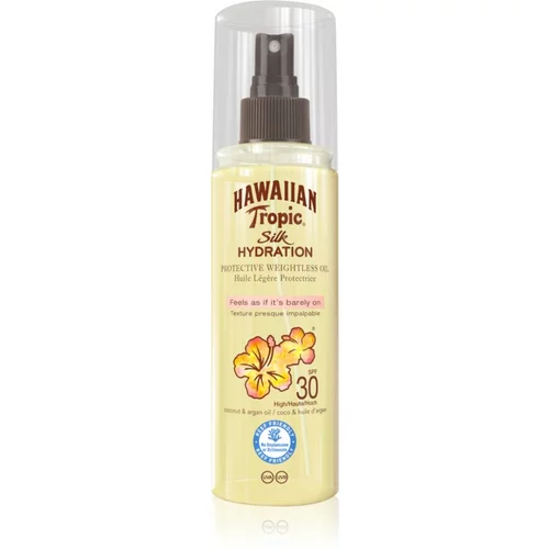 Hawaiian Tropic Silk Hydration SPF30 olje za sončenje za obraz in telo 150 ml