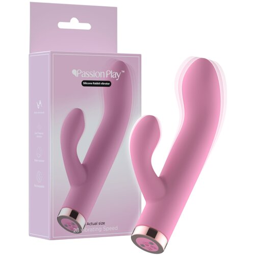 Passion Play vibrator s kle&scaron;čami (rožnat) Cene