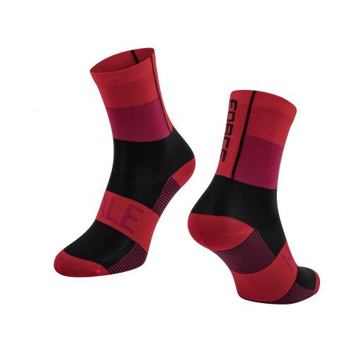 Force čarape hale, crno-crvene l-xl/42-47 ( 900887 ) Cene