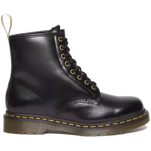 Dr. Martens Vegan 1460 Borg Lined Lace Up Boots