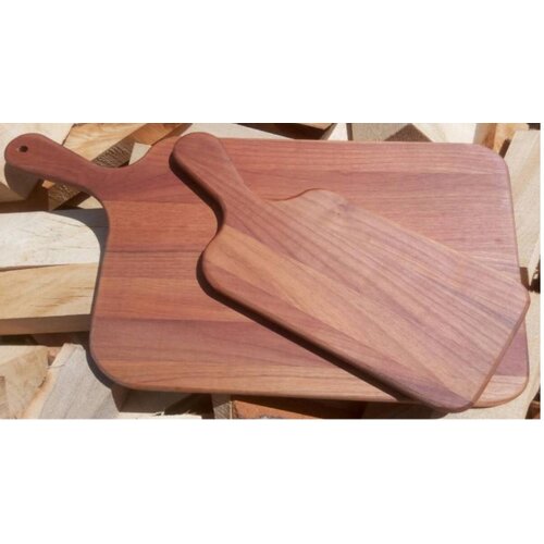 Wood Holz Daska sa krivom ručkom 390 x 200 x 15 mm 907 Tre&amp;scaron;nja Slike