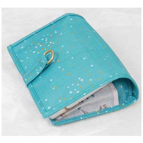 WALLXPERT ALS-04294 blue felt basket Cene