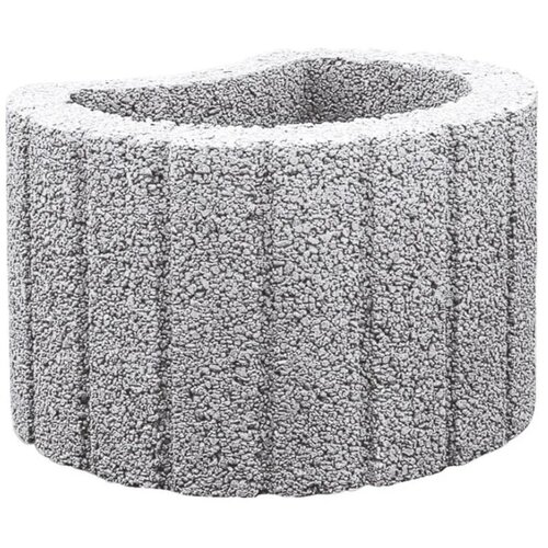 Mini sadilni obroč sivi &amp;oslash; 30 cm x 20 cm Slike