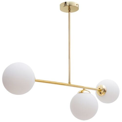  Luster na &amp;scaron;ipci FIRA 3xE27/60W/230V zlatna Slike