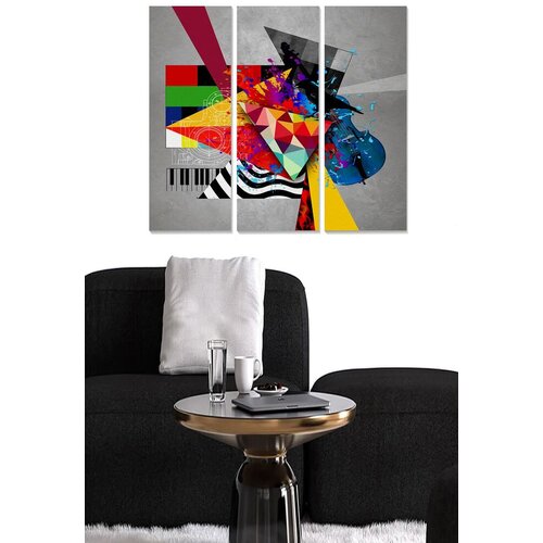 Wallity Set slika MDF8156489, 3 dijela Cene