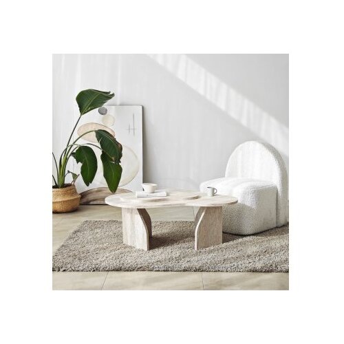 Hanah home sto za dnevnu sobu melted travertine Cene