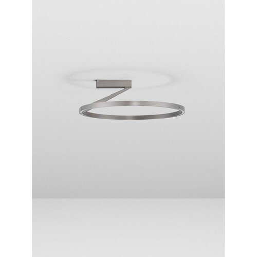 Nova Luce Aluminijasta LED zatemnitvena stropna svetilka v srebrni barvi Tilia &amp;ndash; Slike