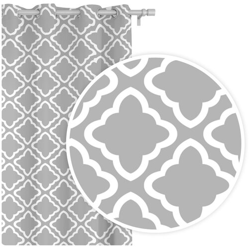 Edoti Clover curtain 140x250 A483 Slike