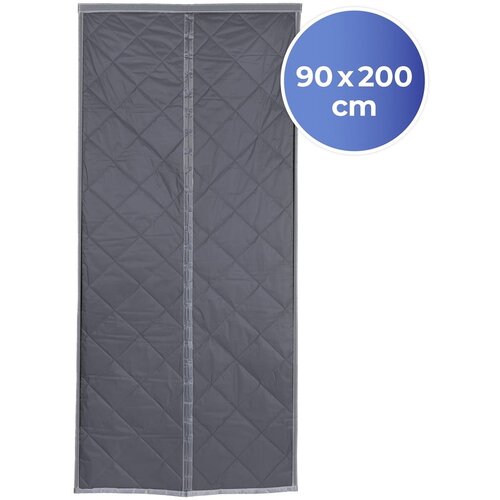 Maximex Siva/srebrna izolacijska zavesa za vrata 90x200 cm &amp;ndash; Slike