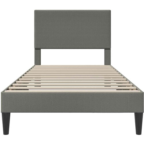  Krevetna konstrukcija Svjetlosiva 80 x 200 cm Kordura tekstil Slike