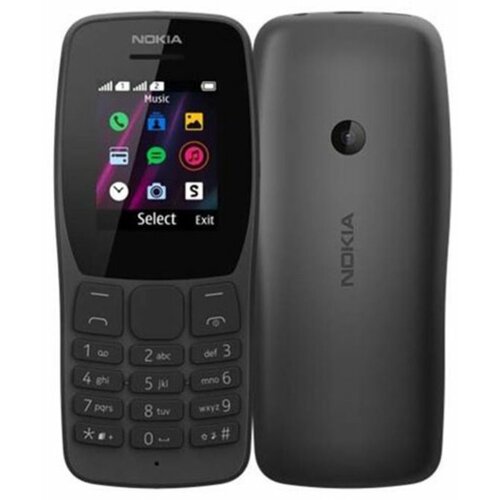 Nokia 110 (2019) black mobilni telefon Slike