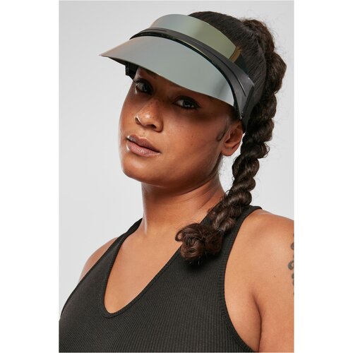 Urban Classics Accessoires Cool Plastic Visor black/gunmetal Cene
