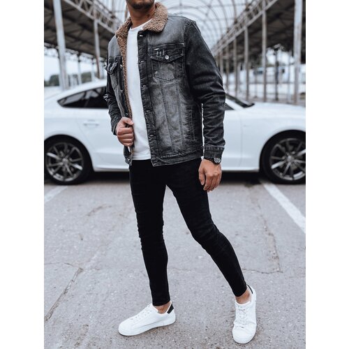 DStreet Insulated men's denim jacket black Cijene
