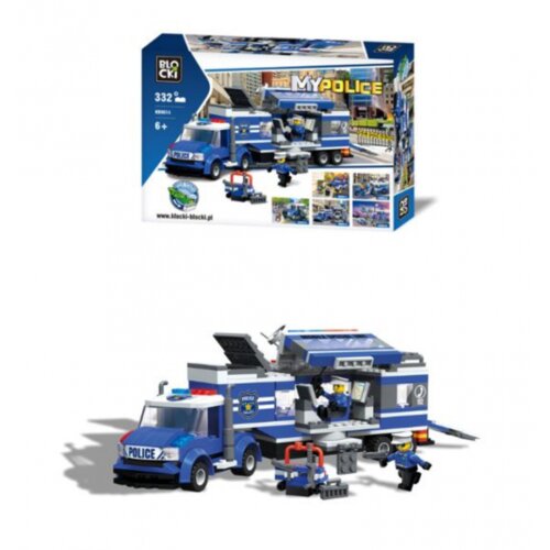  Kocke blocki mobilna policijska stanica 332pcs Cene