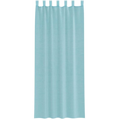 Voile zavjese s džepovima za &amp;scaron;ipke 2 kom tirkizne Tirkizna 140 x 260 cm Slike