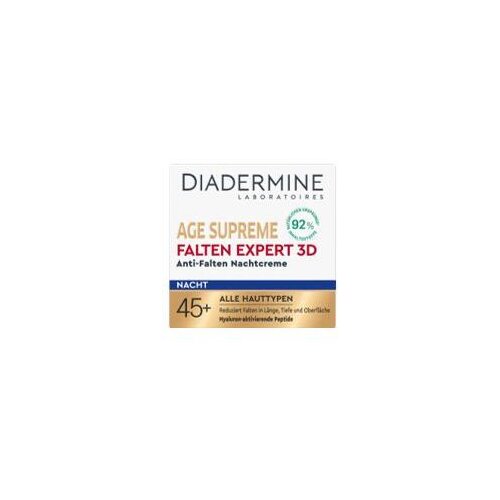 Diadermine Age Supreme Wrinkle Expert 3D Night Cream noćna krema protiv bora 50 ml za ženske Cijene