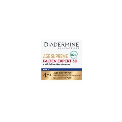 Diadermine Age Supreme Wrinkle Expert 3D Night Cream noćna krema protiv bora 50 ml za ženske
