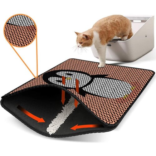 WALLXPERT Nrszn0075 Multicolor Cat Litter Mat Cene