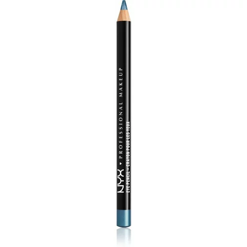 NYX Professional Makeup Eye and Eyebrow Pencil natančni svinčnik za oči odtenek 910 Satin Blue 1.2 g