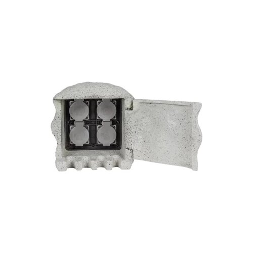 Heitronic 37505 Vrtna utičnica 4-struki Siva Cene