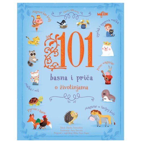 MALIK Knjiga 101 Basna i Priča o životinjama Cijene