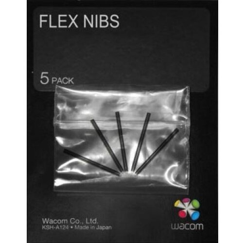 Wacom Komplet upogljivih konic za pisala Flex nibs, 5 kosov Cene