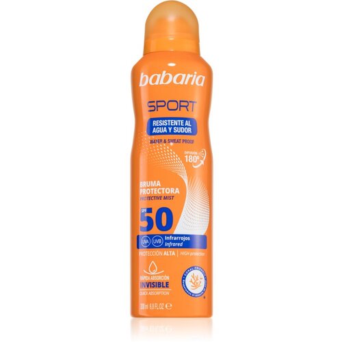 Babaria Sport za&amp;scaron;titni sprej za sunčanje SPF 50 200 ml Slike