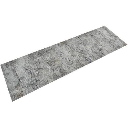 vidaXL Kuhinjska preproga pralna beton 60x180 cm žamet, (20825416) Cene