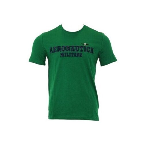 Aeronautica Militare Majice s kratkimi rokavi TS2077J53839285 Zelena Cene