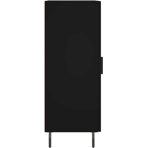  Komoda crna 34,5 x 34 x 90 cm od konstruiranog drva Slike