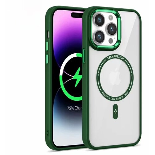  Electro magsafe maska za iPhone 14 plus dark green Cene