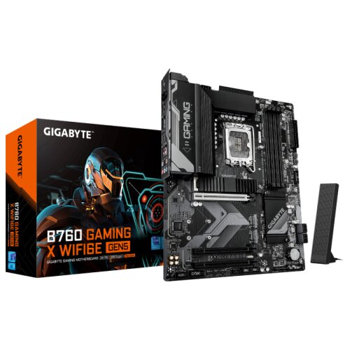 Gigabyte B760 GAMING X WIFI6E GEN5, DDR5, SATA3, USB3.2Gen2, DP, WiFi, LGA1700 ATX Cene
