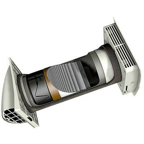 Marley Rekuperator zraka (Maksimalni protok zraka: 16/25/37 m³/h, Promjer probušenog otvora: 180 mm, Prikladno za: Vanjske stranice 28 – 50 cm) Cijene