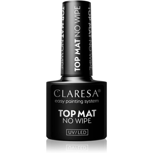 Claresa UV/LED Top Mat No Wipe gel nadlak za mat videz 5 g Cene