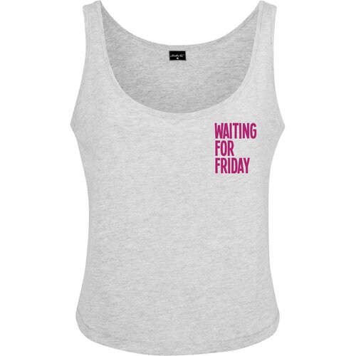 MT Ladies Ladies Waiting For Friday Box Tank heather grey Slike