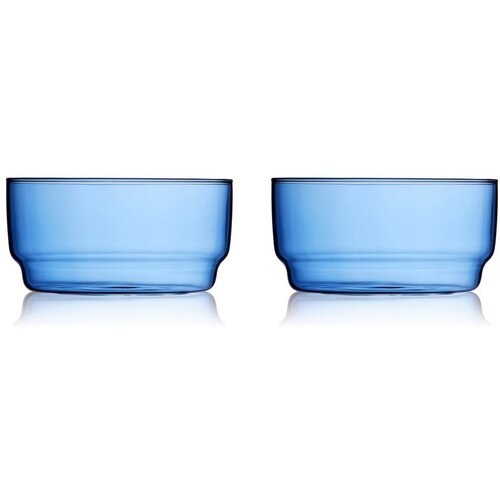 Lyngby Glas Plave staklene zdjelice u setu 2 kom 500 ml Torino &ndash; Cijene