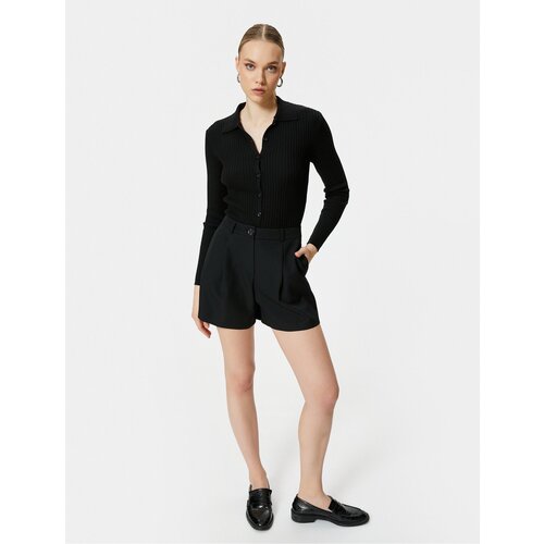 Koton Polo Neck Sweater Knitwear Buttoned Slike