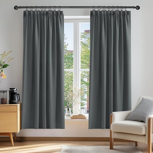 DECONOVO 2x 140&amp;times;175cm termo zatemnitvene zavese za vrata in okna Slike
