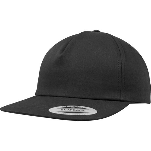 Flexfit Unstructured 5-Panel Snapback black Slike
