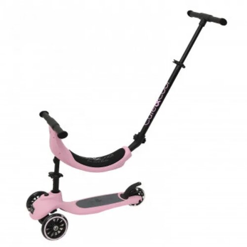 CUTE&COOL- Cute&cool Mini Deluxe Scooter 4 in 1, Pink Cene