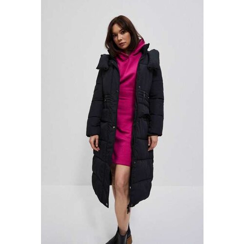 Moodo Long quilted jacket with hem Slike