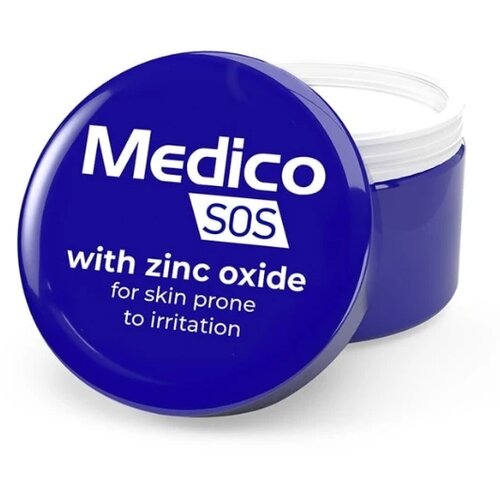 Medico SOS krema za iritiranu kožu zink oxide 30 g Slike