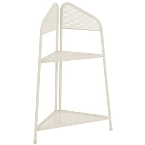 Garden Pleasure Svjetlobež metalna kutna polica za balkon MWH, visina 100 cm Cijene