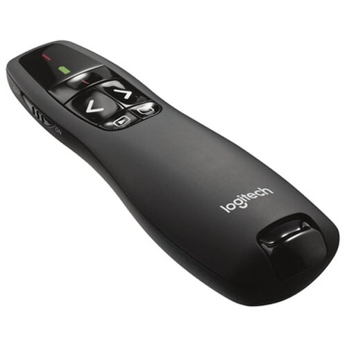 Logitech presenter R400, rdeči laser Slike