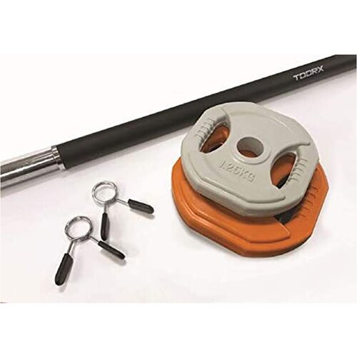 Body pump set Toorx, 10 kg Slike