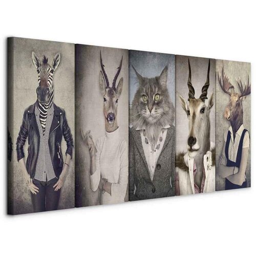 Artgeist Slika Na Platnu Animal Masks I Slike