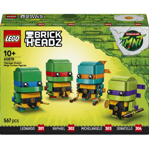 Lego LEGO&amp;reg; BrickHeadz - Figure najstni&amp;scaron;kih mutiranih ninja želv (40878) Slike